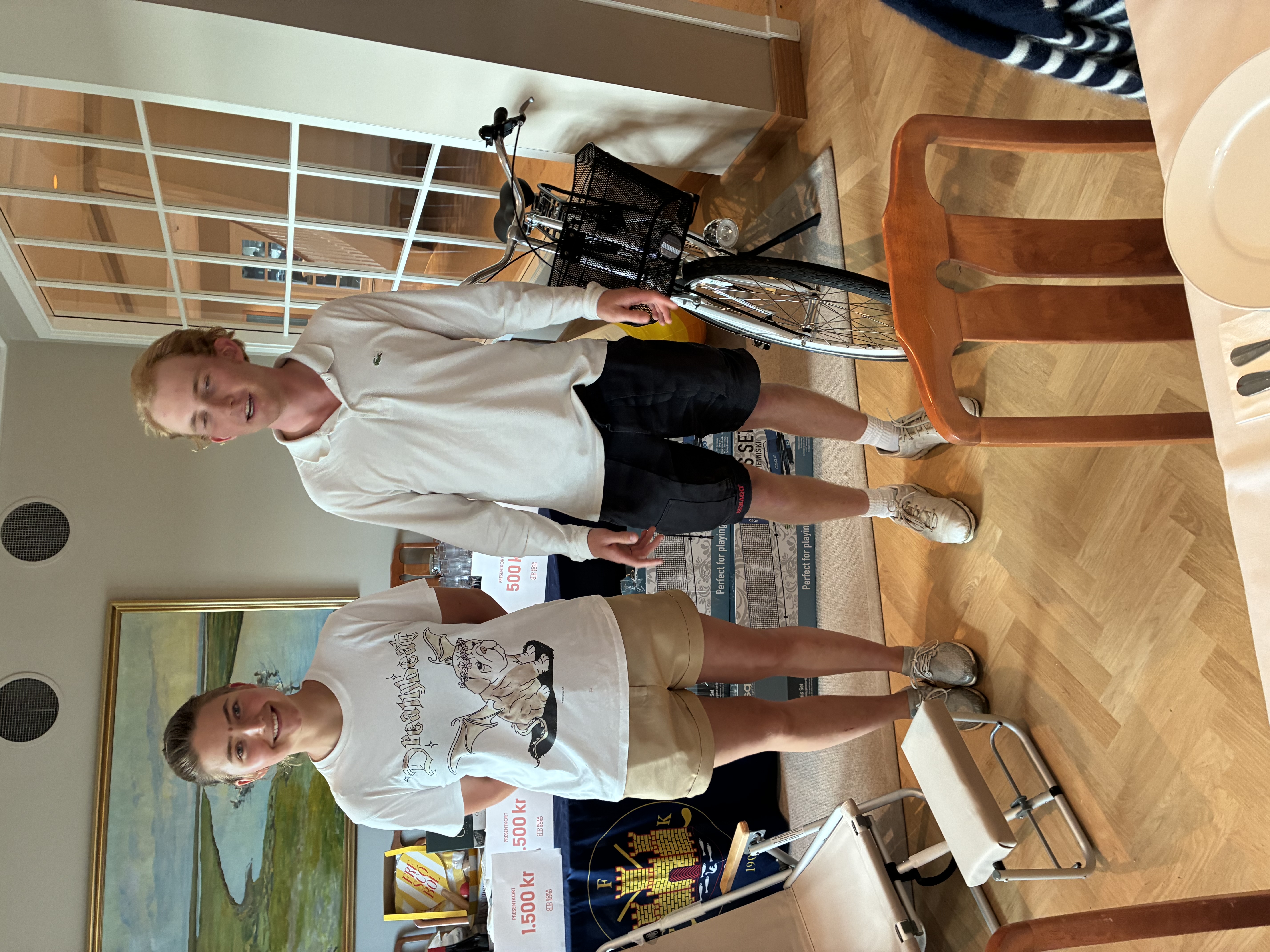 Vinnare Ingrid Lundh & Gustaf Raftell
